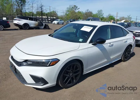 2022 Honda Civic Sport from USA, damaged, VIN 2HGFE2F50NH503431